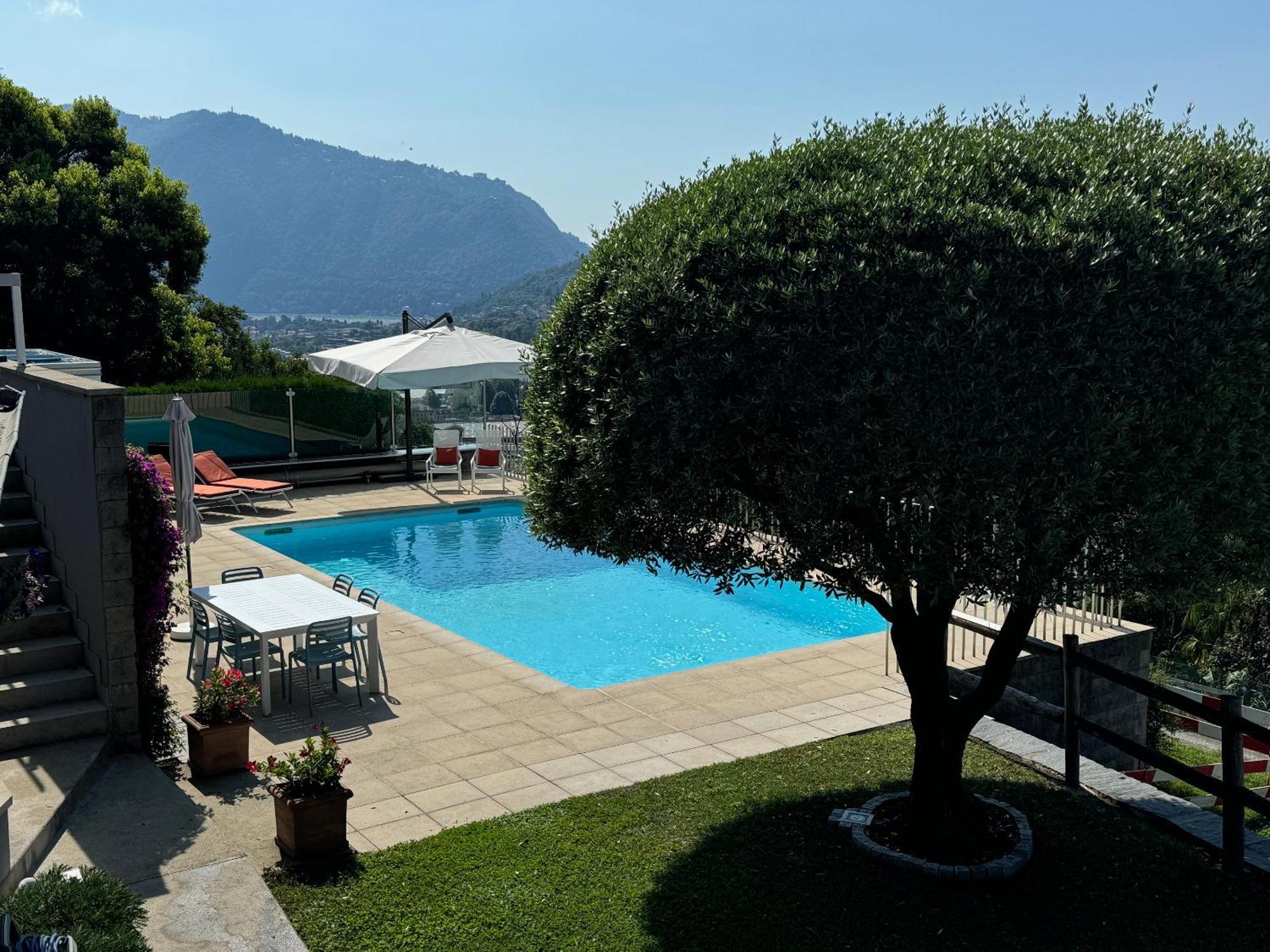 Veralto - Modern Suite With Como Lake View Vacallo Exterior photo