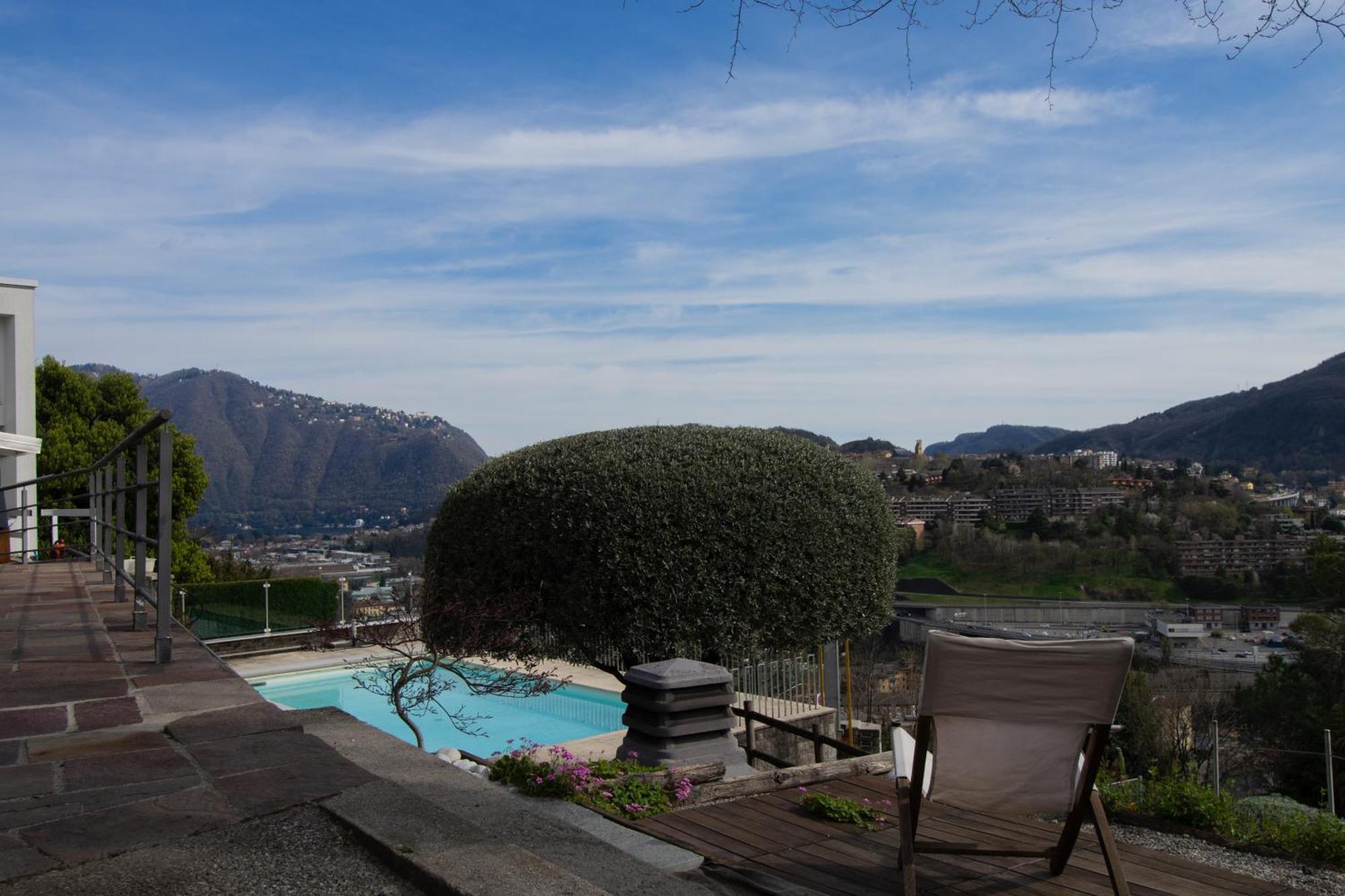 Veralto - Modern Suite With Como Lake View Vacallo Exterior photo