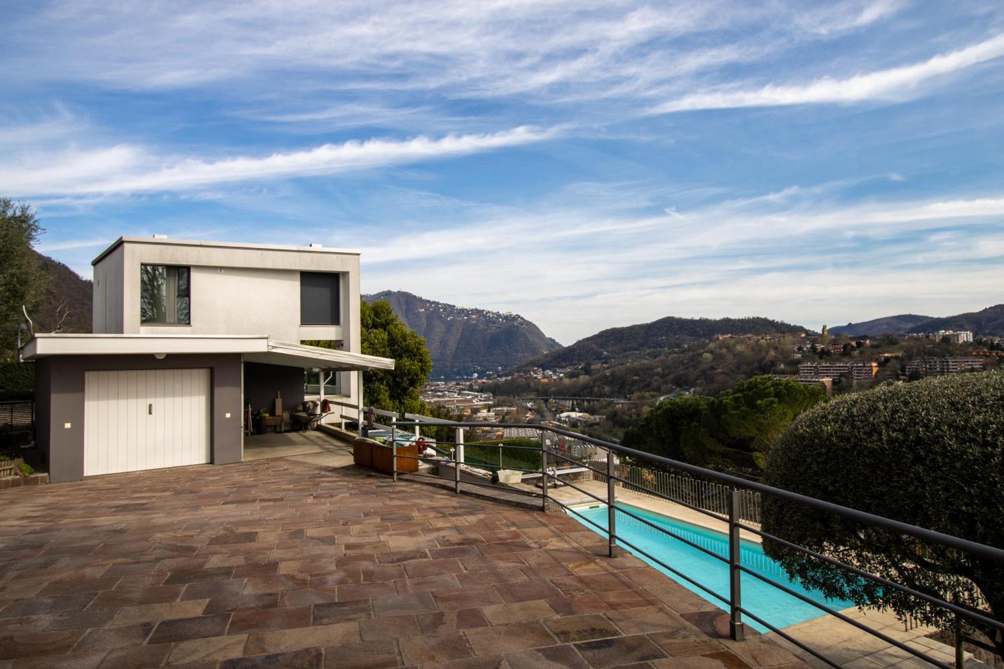 Veralto - Modern Suite With Como Lake View Vacallo Exterior photo